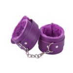 Esposas O Tobilleras Moradas Bondage