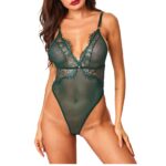 Body Moly Con Encaje y Transparencia
